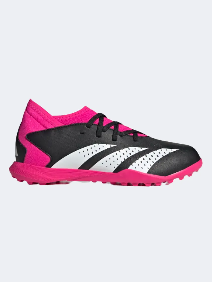 Adidas Predator Accuracy.3 Kids-Unisex Turf Shoes Black/Pink