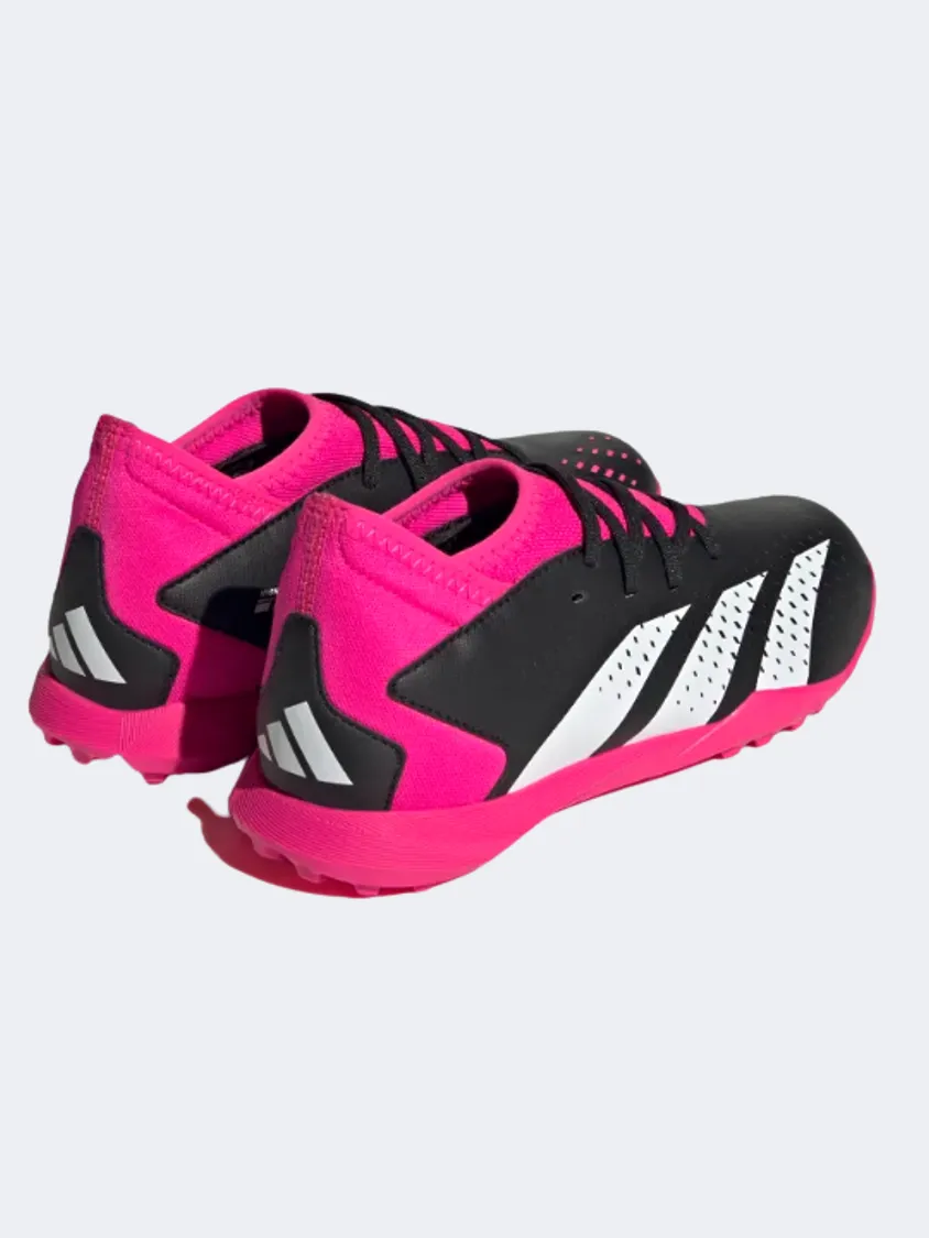 Adidas Predator Accuracy.3 Kids-Unisex Turf Shoes Black/Pink