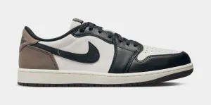 Air Jordan 1 Retro Low OG Mocha Mens Lifestyle Shoes (Sail/Black/Dark Mocha) Free Shipping