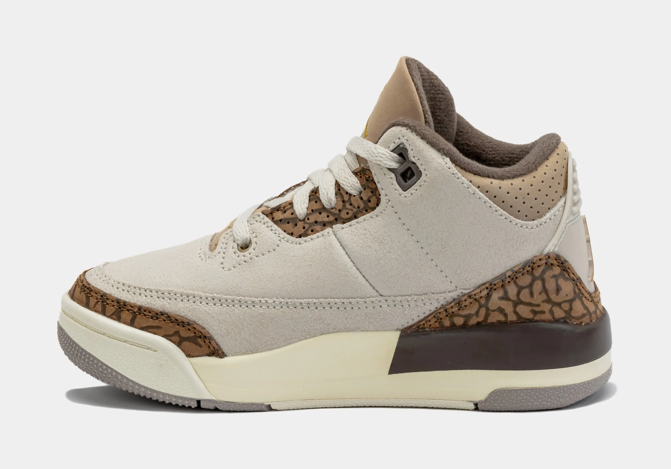 Air Jordan 3 Retro Palomino Preschool Lifestyle Shoes (Light Orewood Brown/Palomino)