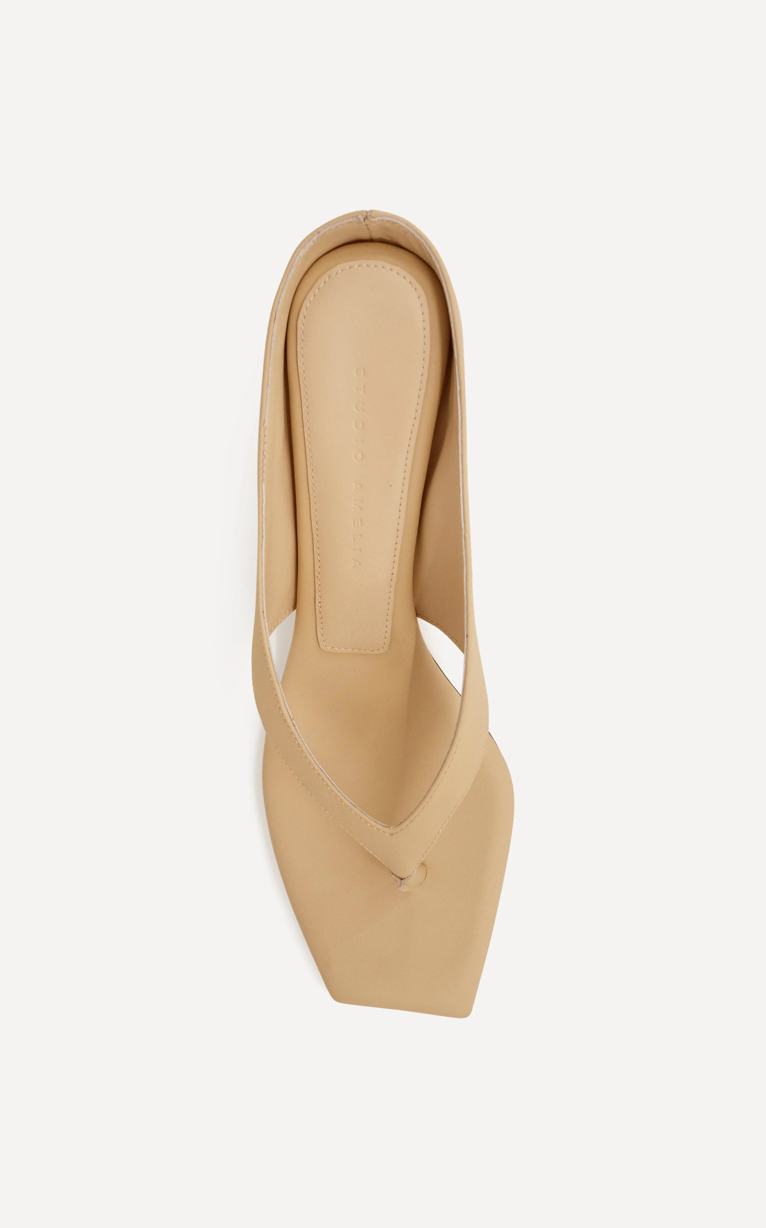 Angela 50 Heel | Beige