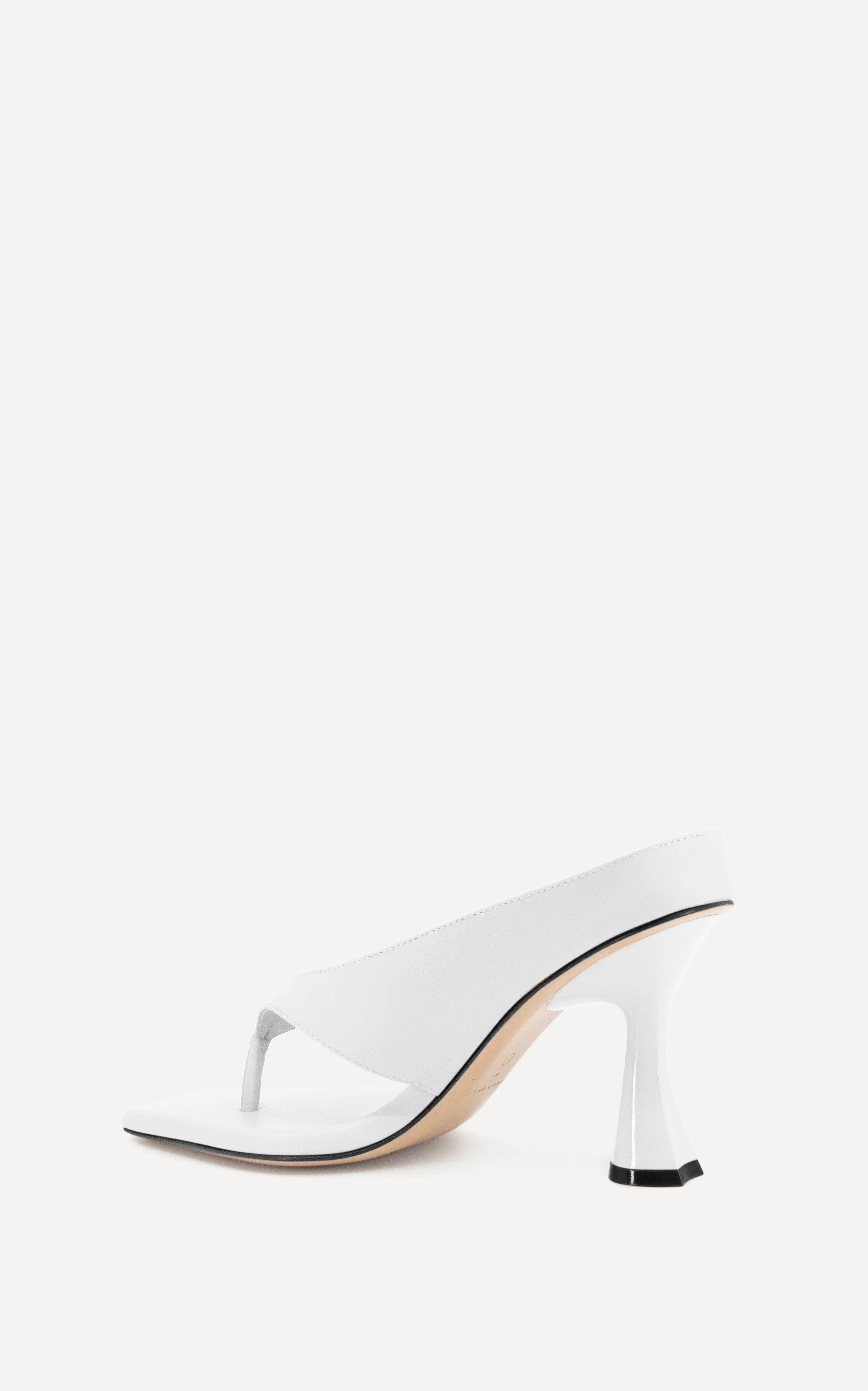 Angela 90 Heel | White