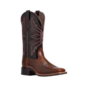 Ariat Women's Edgewood Dark Luggage Western Boot