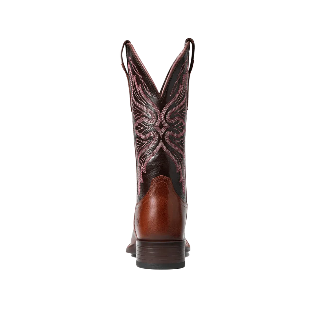 Ariat Women's Edgewood Dark Luggage Western Boot