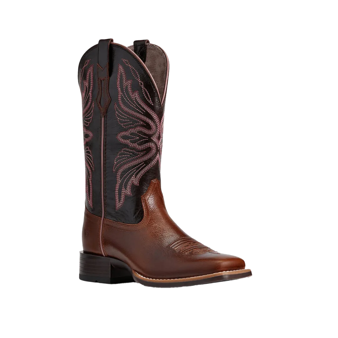 Ariat Women's Edgewood Dark Luggage Western Boot