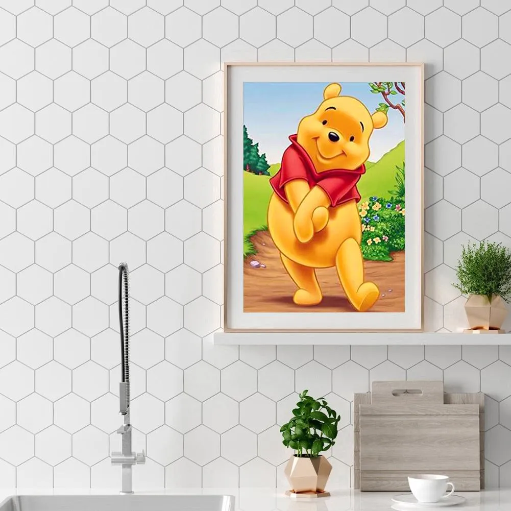 Bear - Full Square Diamond - 40x50CM