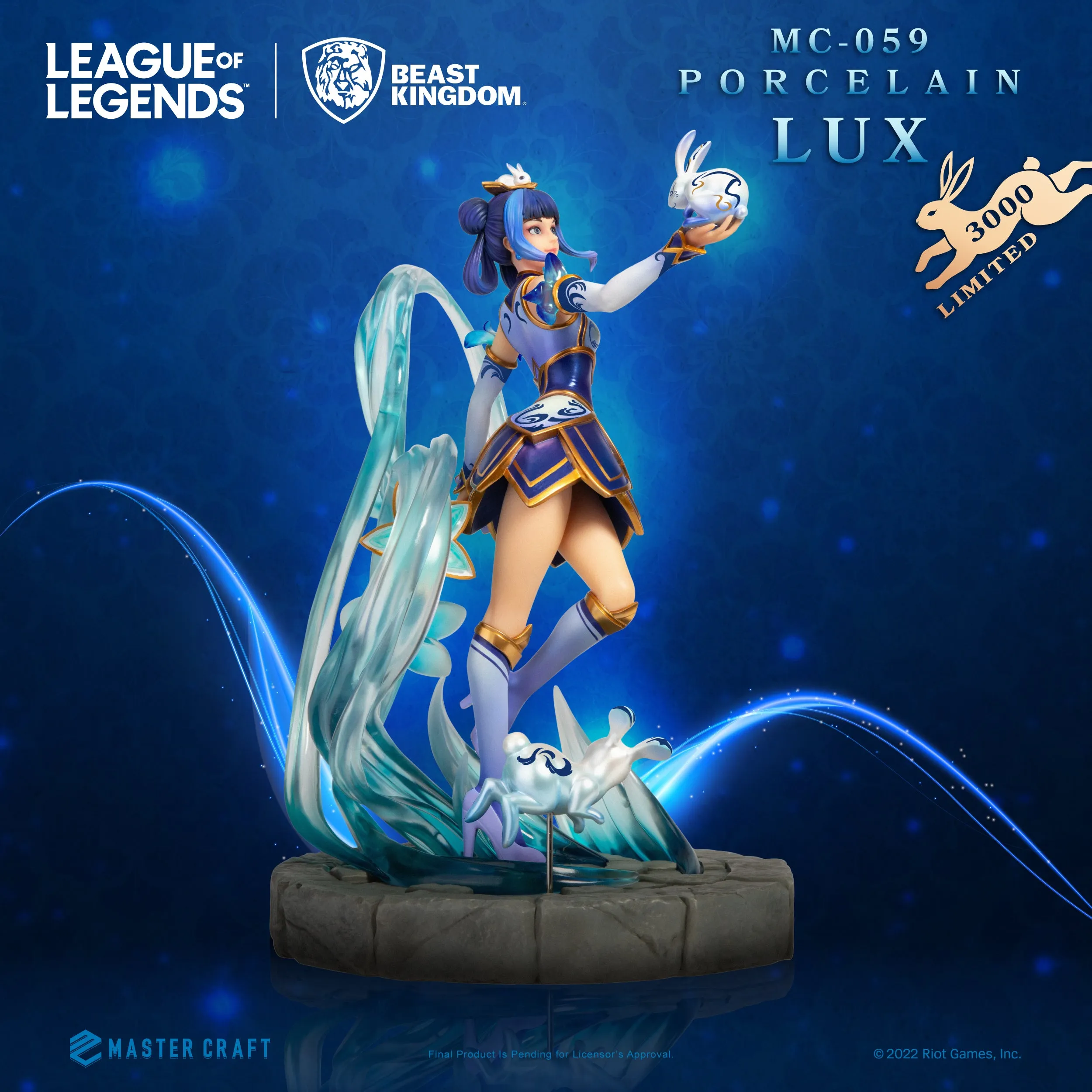 Beast Kingdom MC-059 League of Legends Master Craft Porcelain Lux 1:4 Scale Master Craft Figure Statue