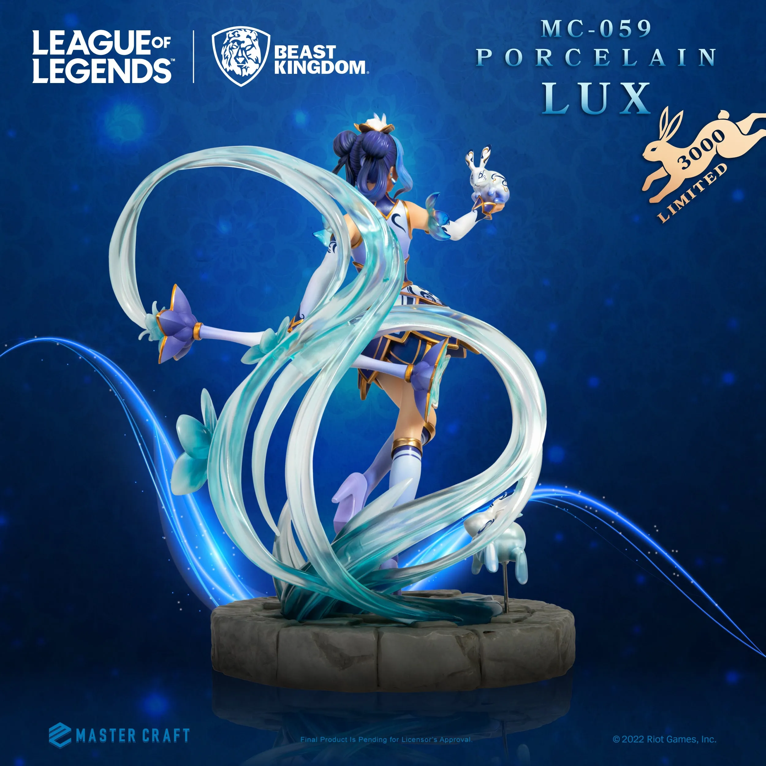 Beast Kingdom MC-059 League of Legends Master Craft Porcelain Lux 1:4 Scale Master Craft Figure Statue