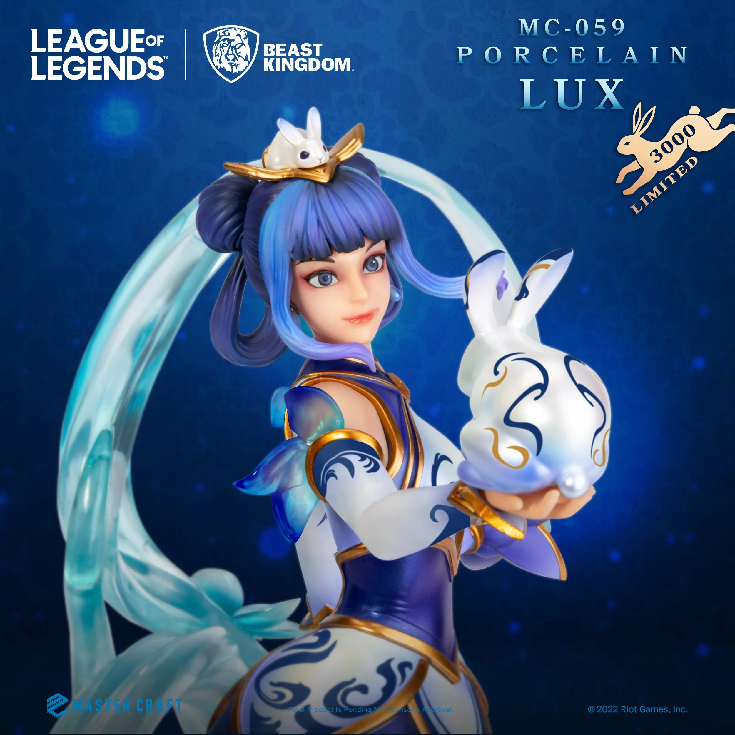 Beast Kingdom MC-059 League of Legends Master Craft Porcelain Lux 1:4 Scale Master Craft Figure Statue