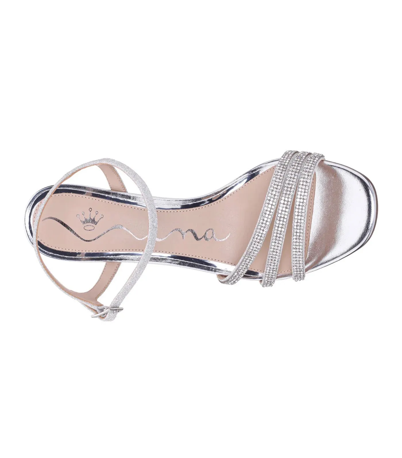 Bettany Strappy Sandals Silver