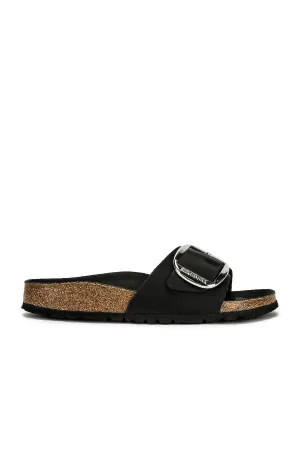 Birkenstock Madrid Big Buckle Sandals, black