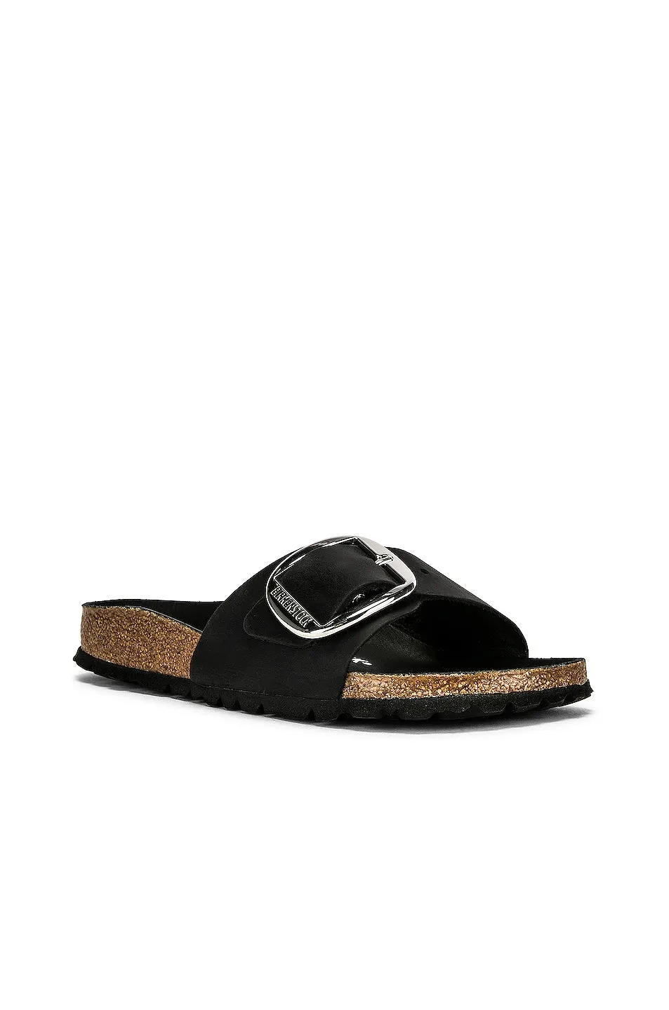 Birkenstock Madrid Big Buckle Sandals, black