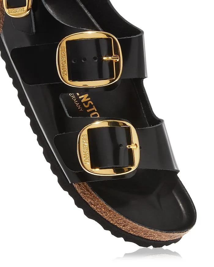 Birkenstock Women's Milano High Shine Large Buckle Sandals