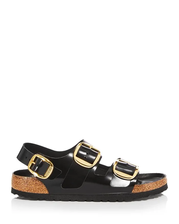 Birkenstock Women's Milano High Shine Large Buckle Sandals