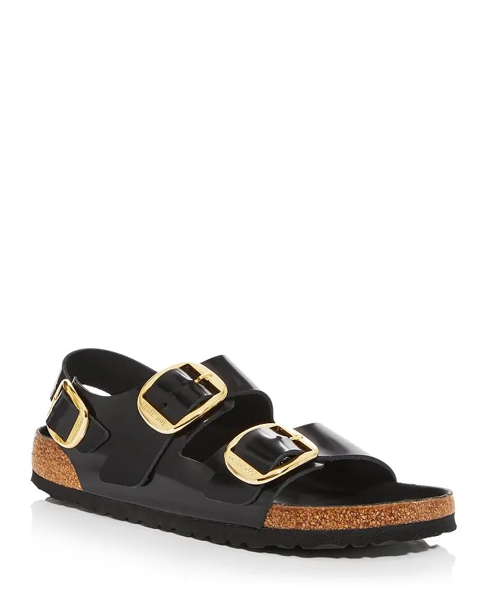 Birkenstock Women's Milano High Shine Large Buckle Sandals