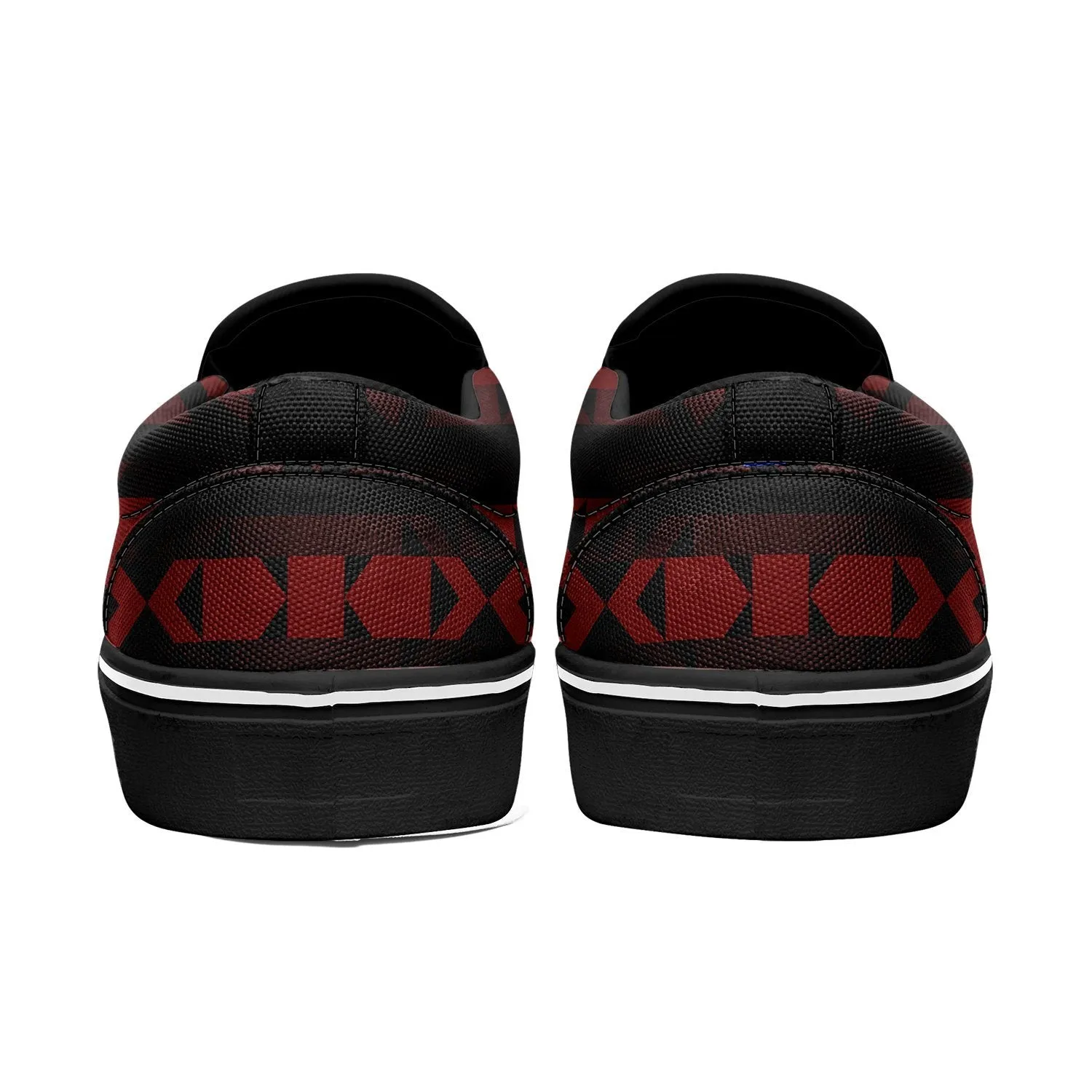 Black Rose Otoyimm Kid's Canvas Slip On Shoes