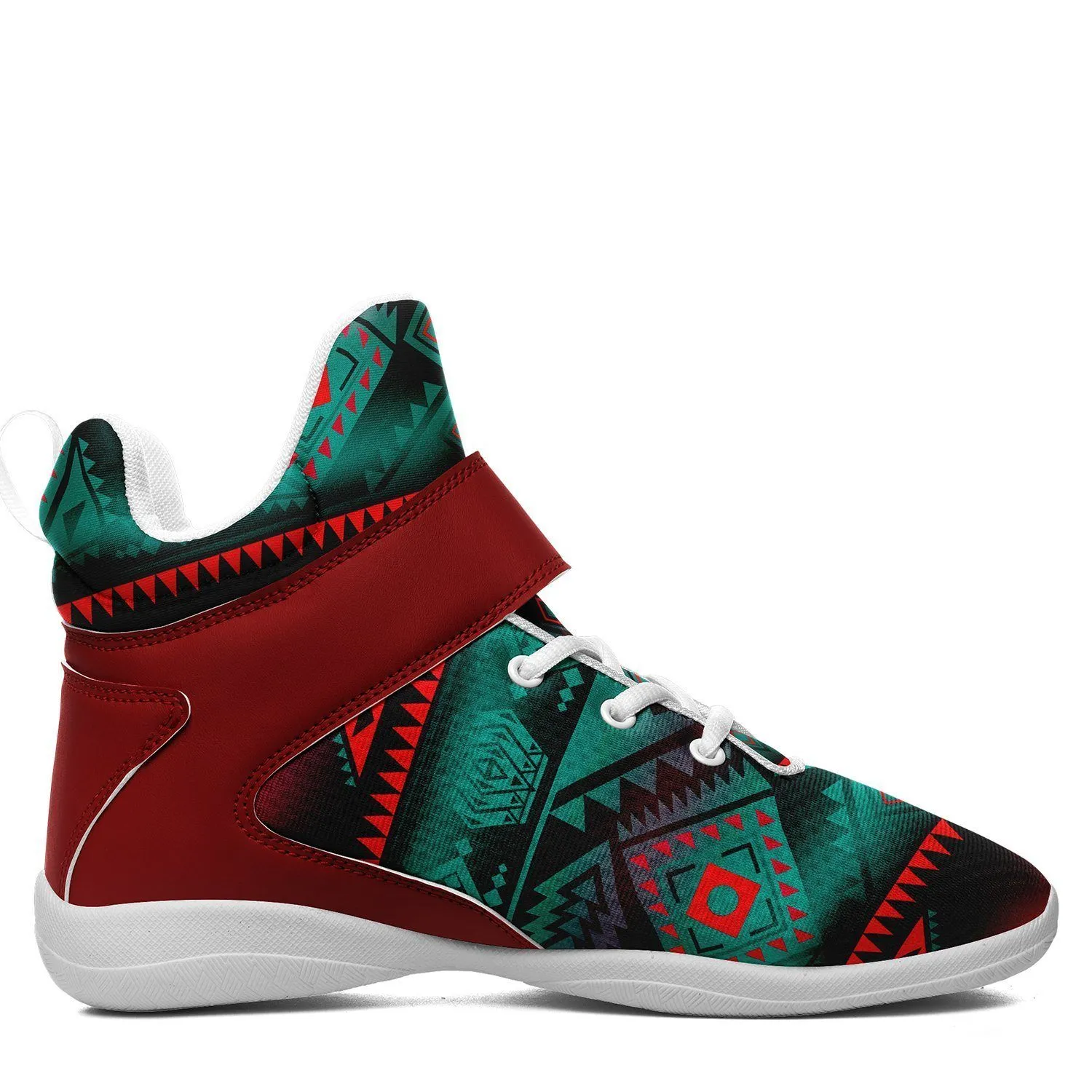 California Coast Summer Gather Kid's Ipottaa Basketball / Sport High Top Shoes