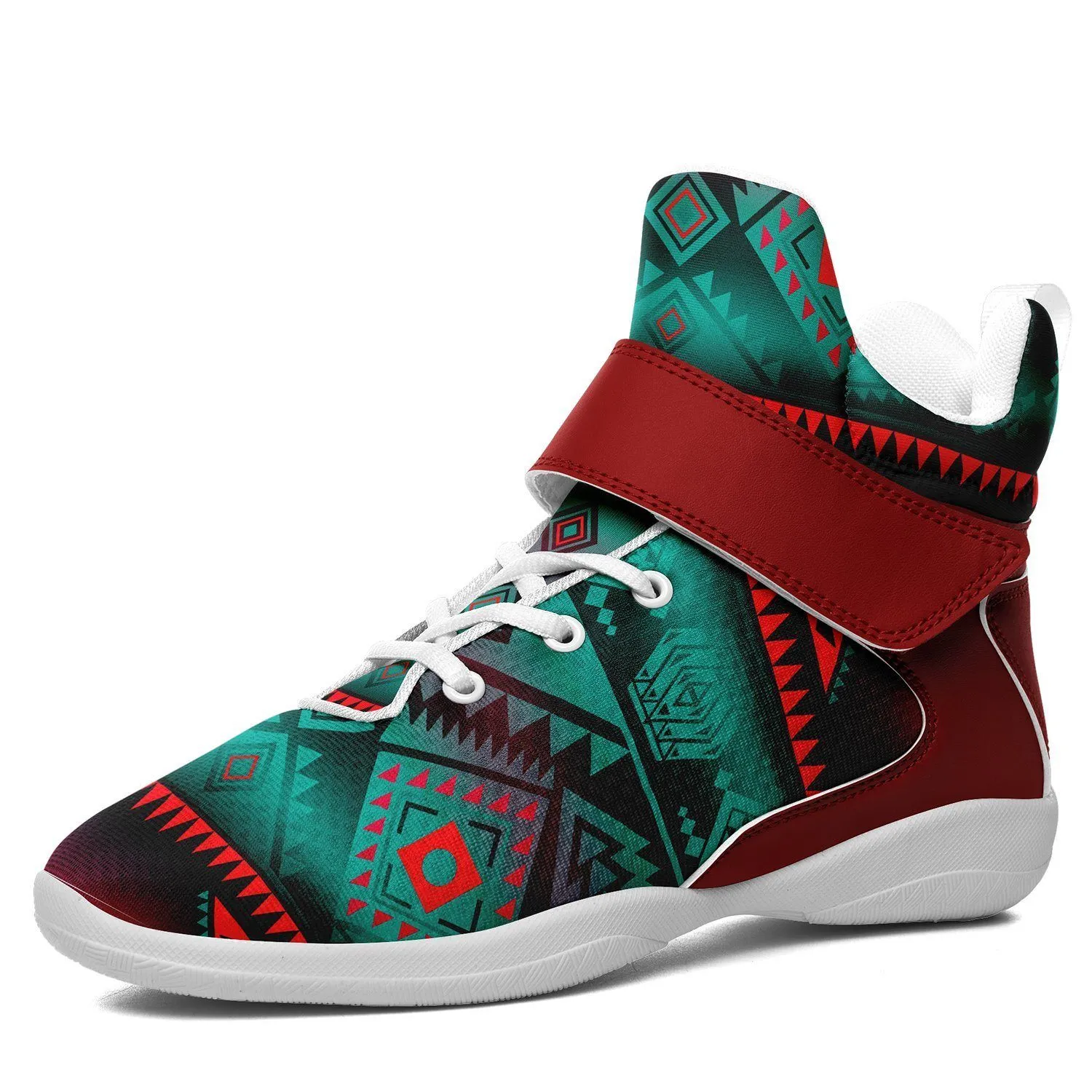 California Coast Summer Gather Kid's Ipottaa Basketball / Sport High Top Shoes