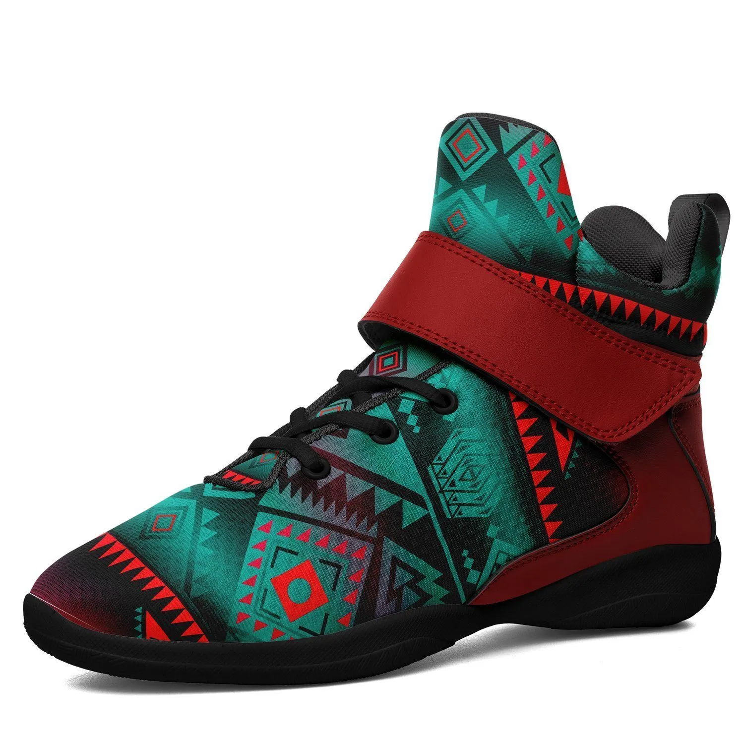 California Coast Summer Gather Kid's Ipottaa Basketball / Sport High Top Shoes