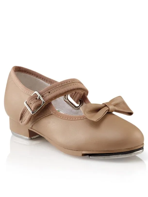 CAPEZIO TODDLER VELCRO MARY JANE TAP SHOE (CARAMEL)