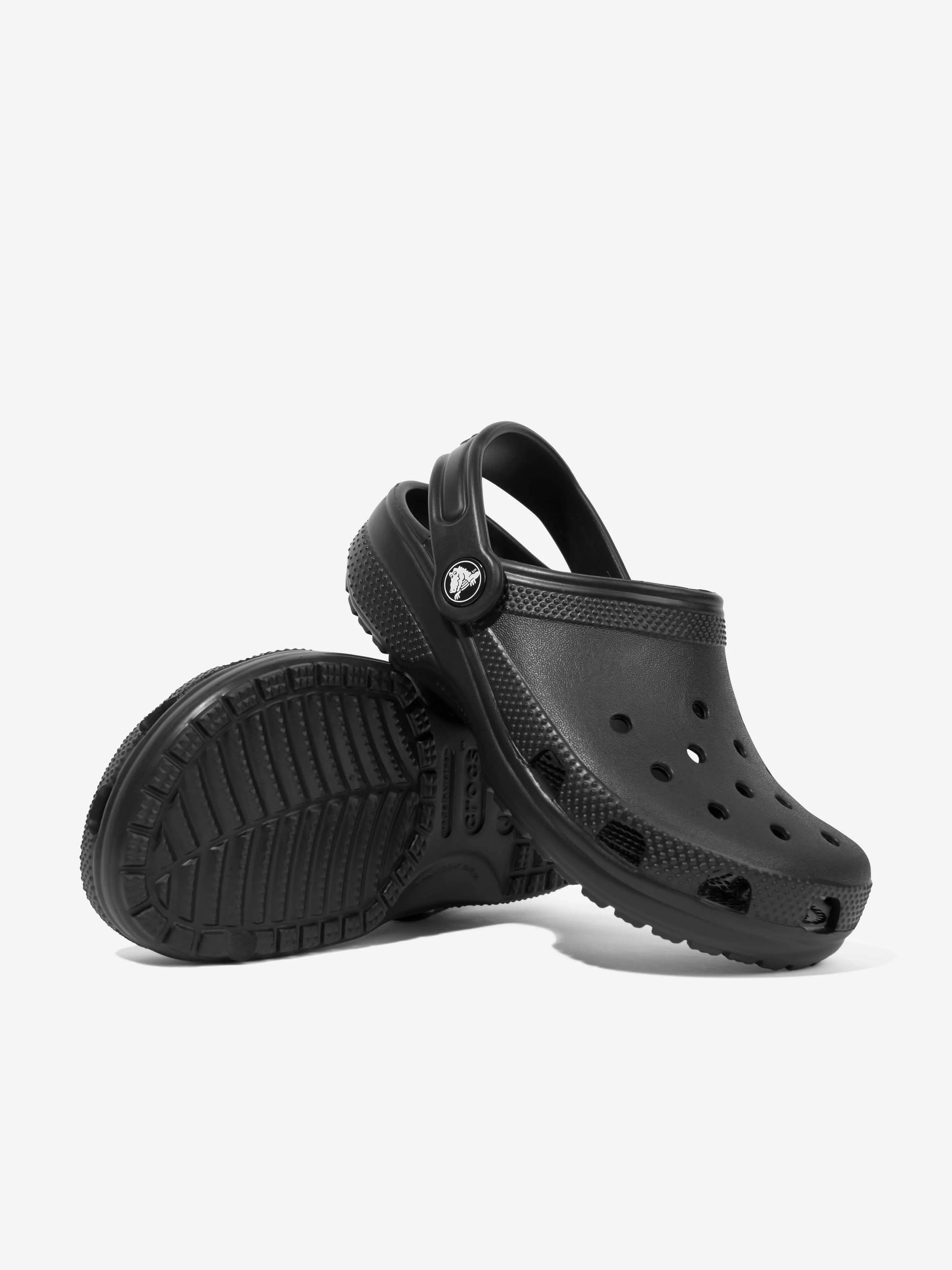 Crocs Kids Classic Clog in Black