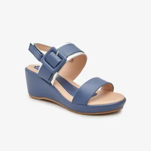 Double Strap Buckled Sandals