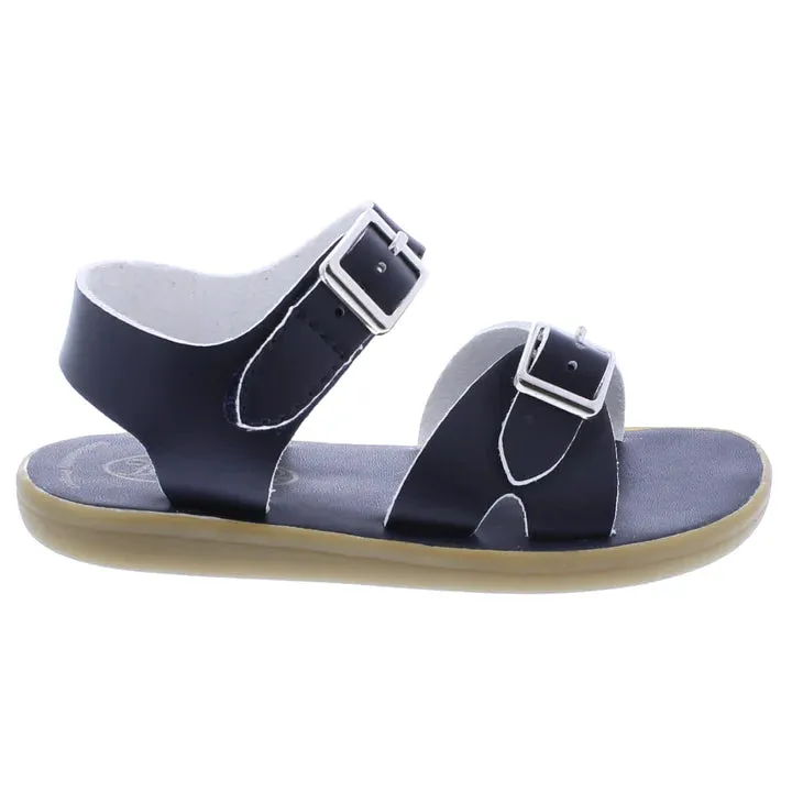 Footmates Eco-Tide Sandal - Navy Micro