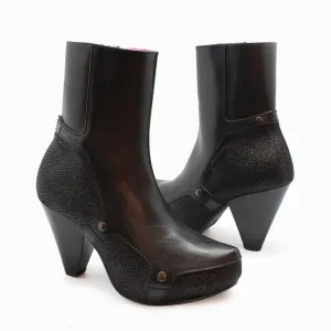 Grande Marnier - Black/Sparkle biker boot