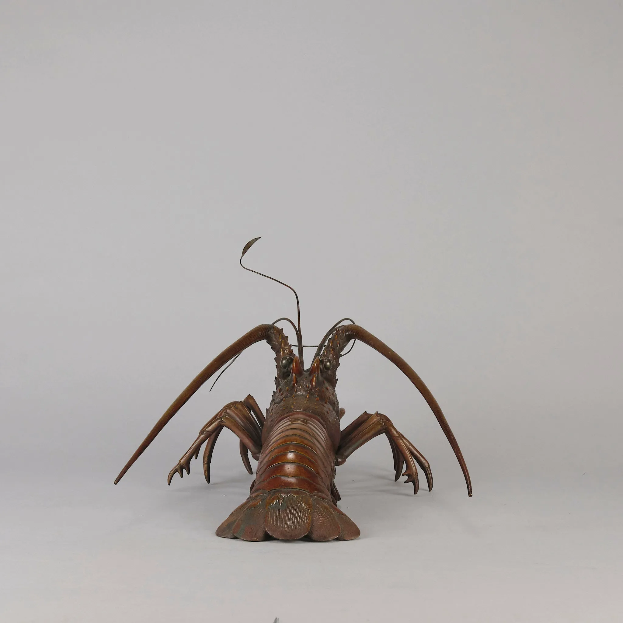 Japanese Bronze Okimono "Crayfish"