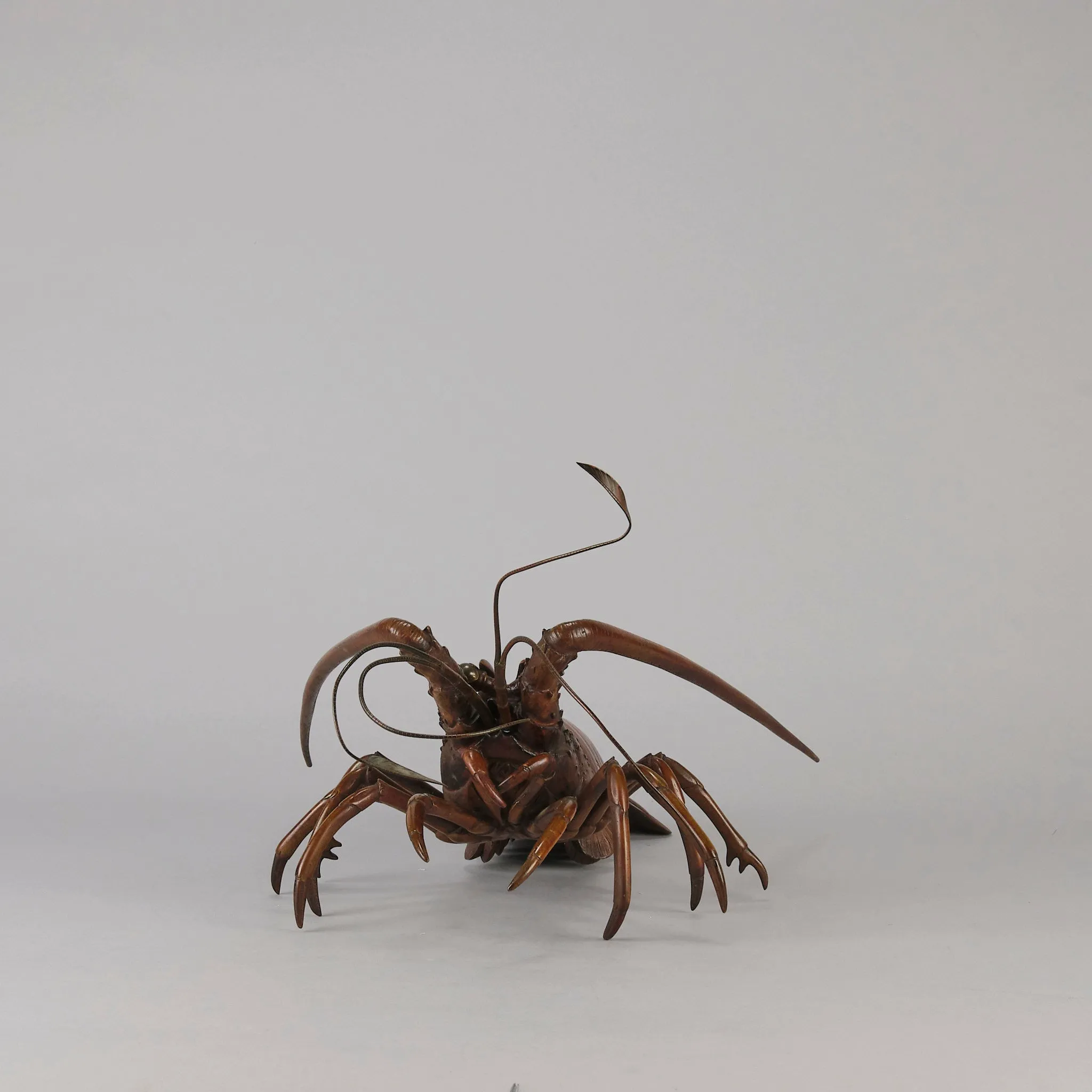 Japanese Bronze Okimono "Crayfish"