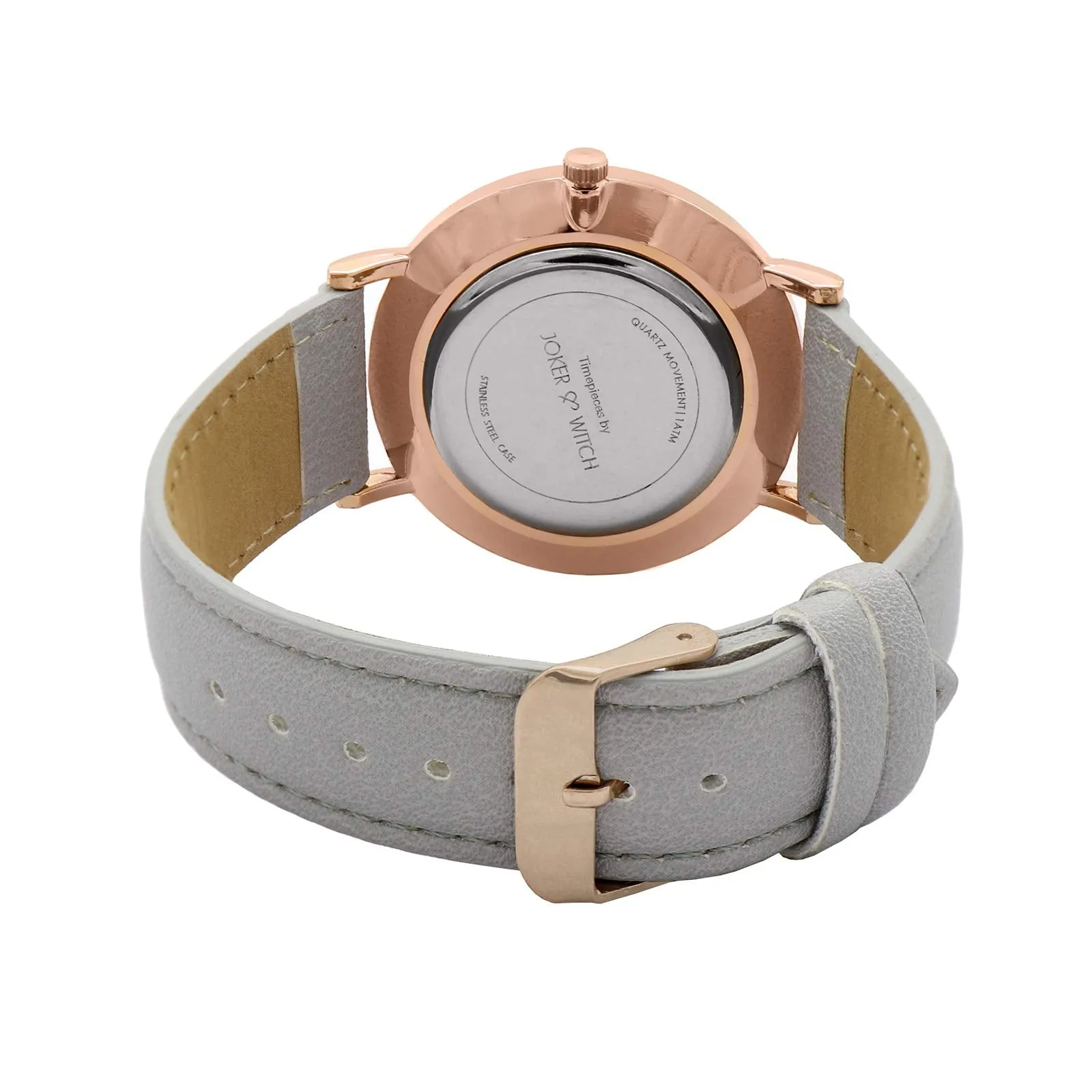 Joker & Witch Hope Cloud Grey Strap Analogue Watch for Women