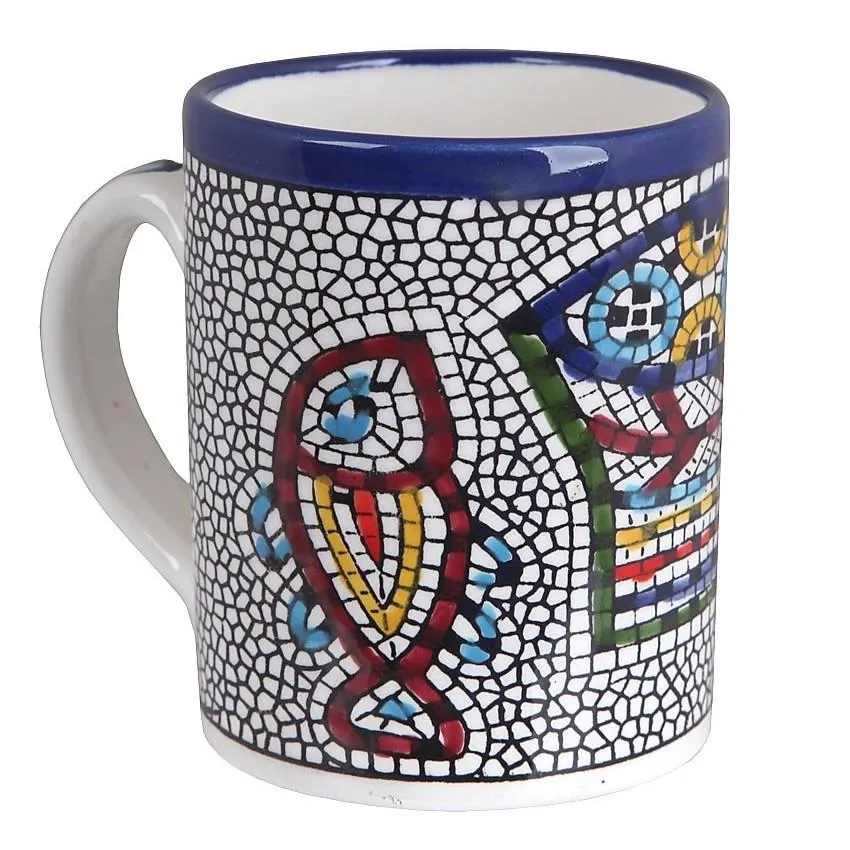 Large Mugs Handpainted Ceramics