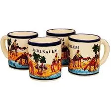 Large Mugs Handpainted Ceramics