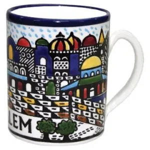 Large Mugs Handpainted Ceramics