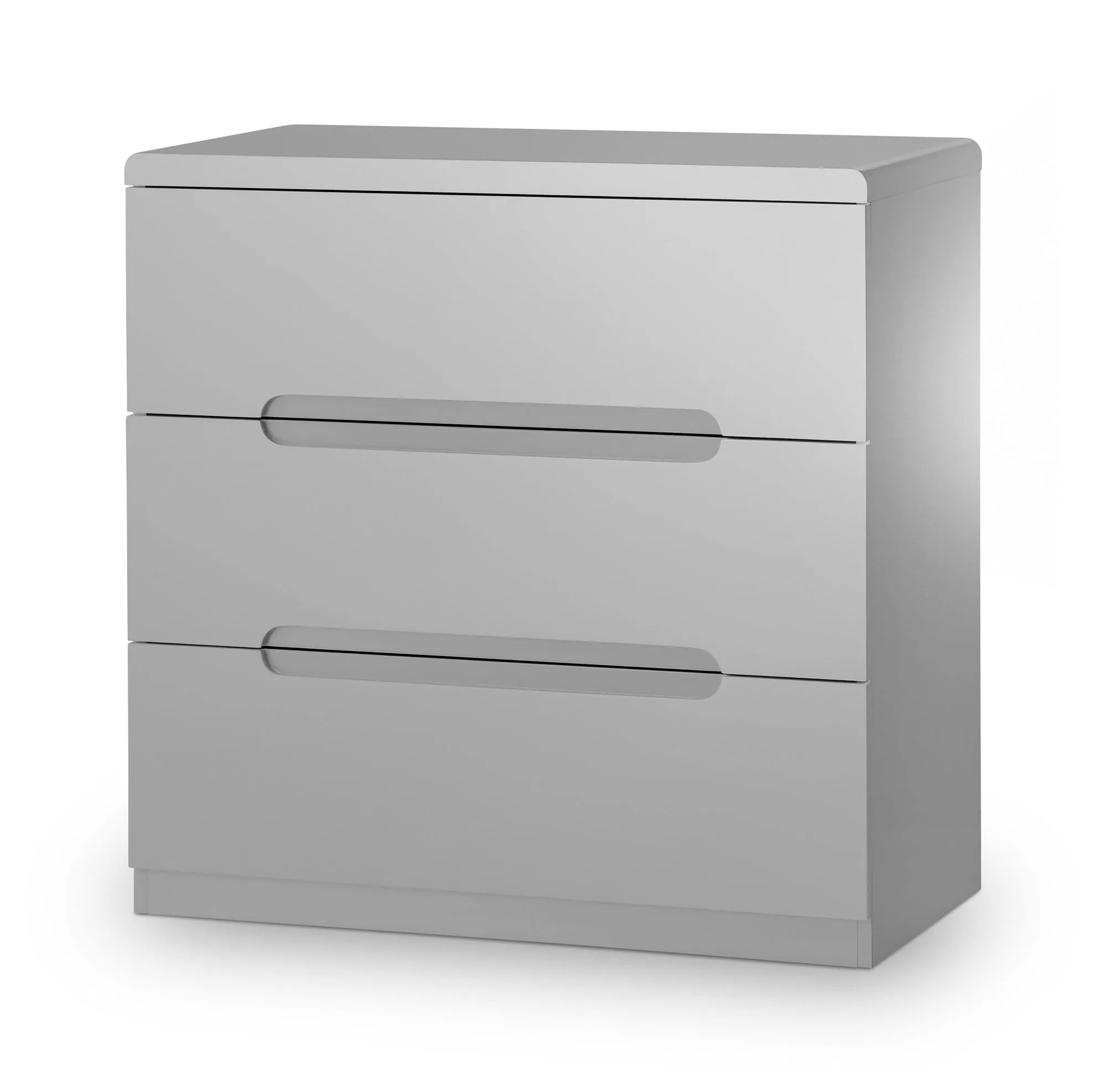 Manhattan 3 Drawer Chest - Grey