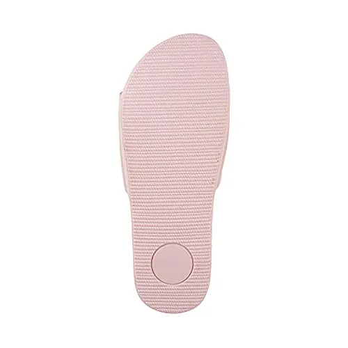 Mochi Womens Synthetic Pink Slip Ons (Size (8 UK (41 EU))