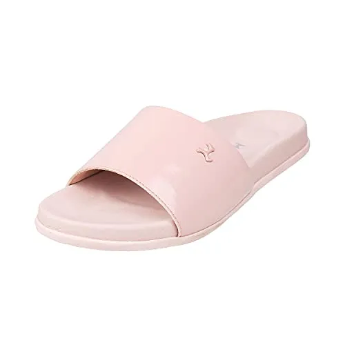 Mochi Womens Synthetic Pink Slip Ons (Size (8 UK (41 EU))