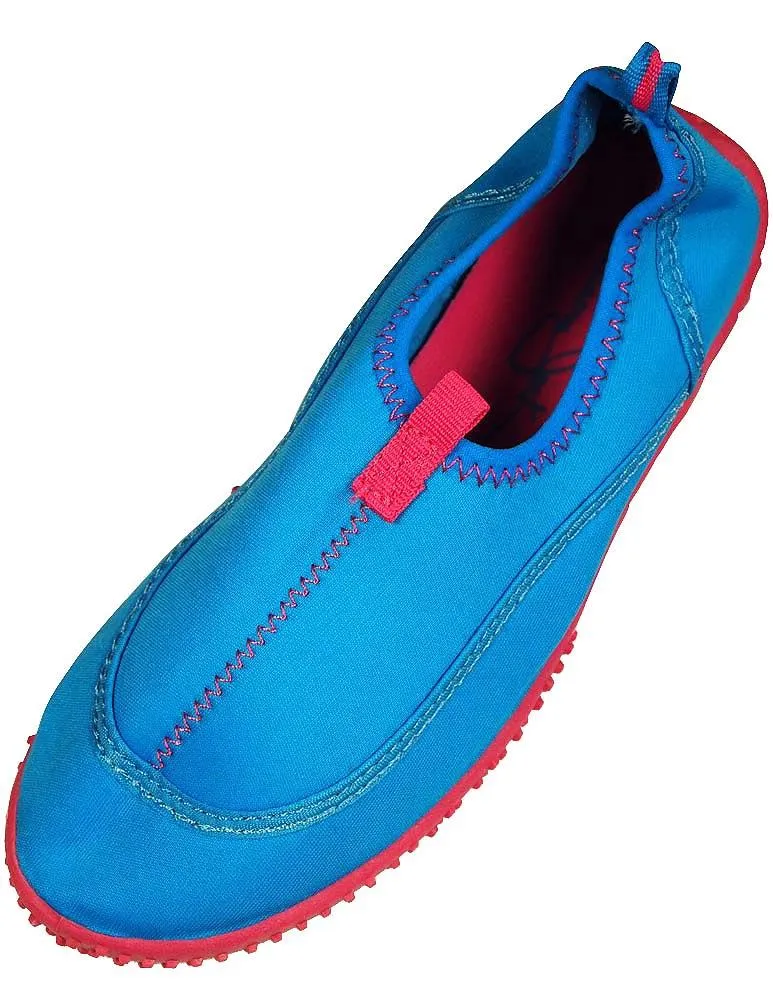 Panama Jack Womens Ladies Aqua Water Shoe Slip-on Beach Pool Swim, 34389