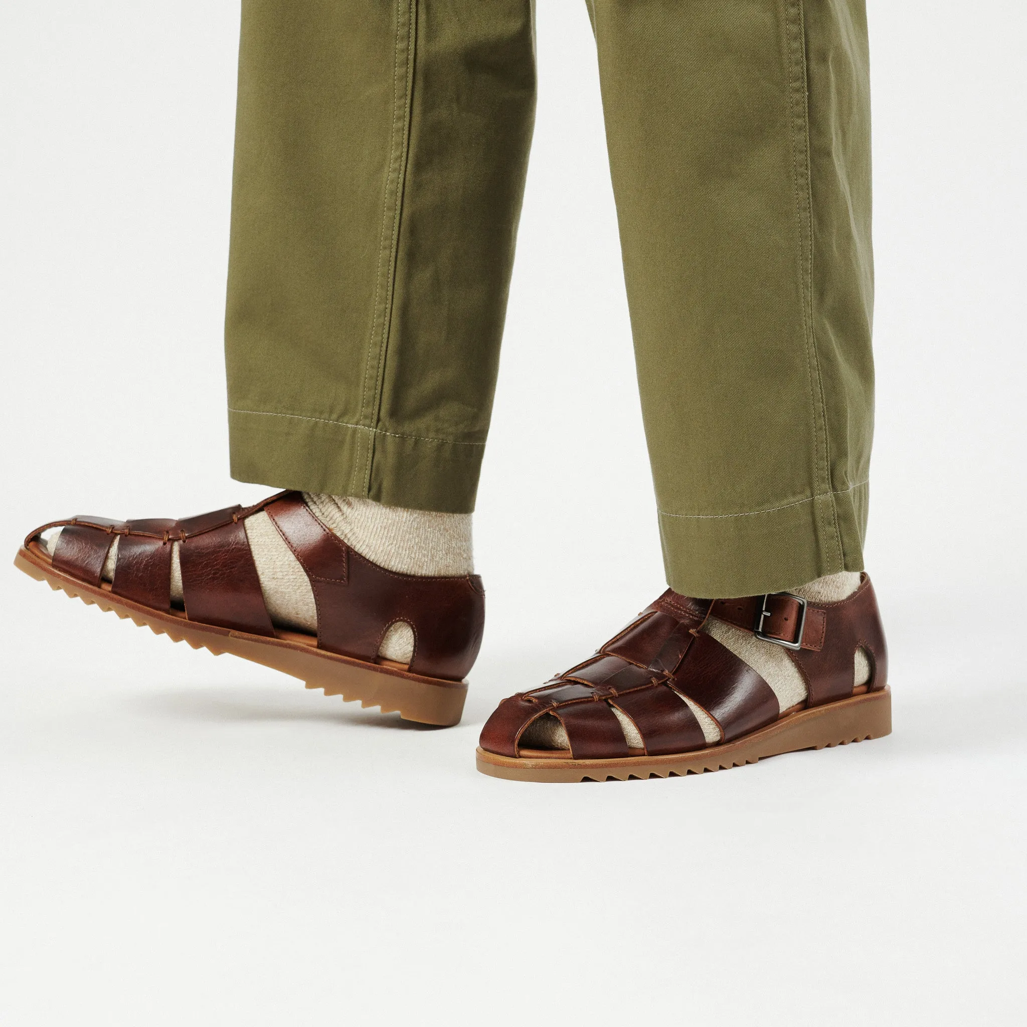 Paraboot Pacific Sandal - Végétal Marron