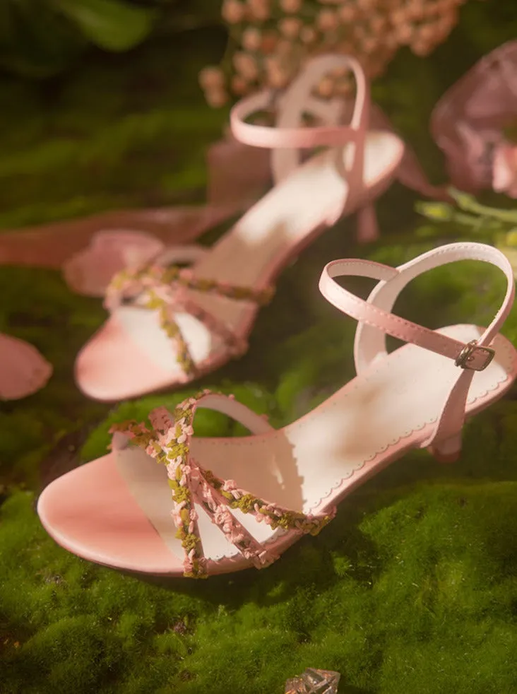 Polly Floral Sandals