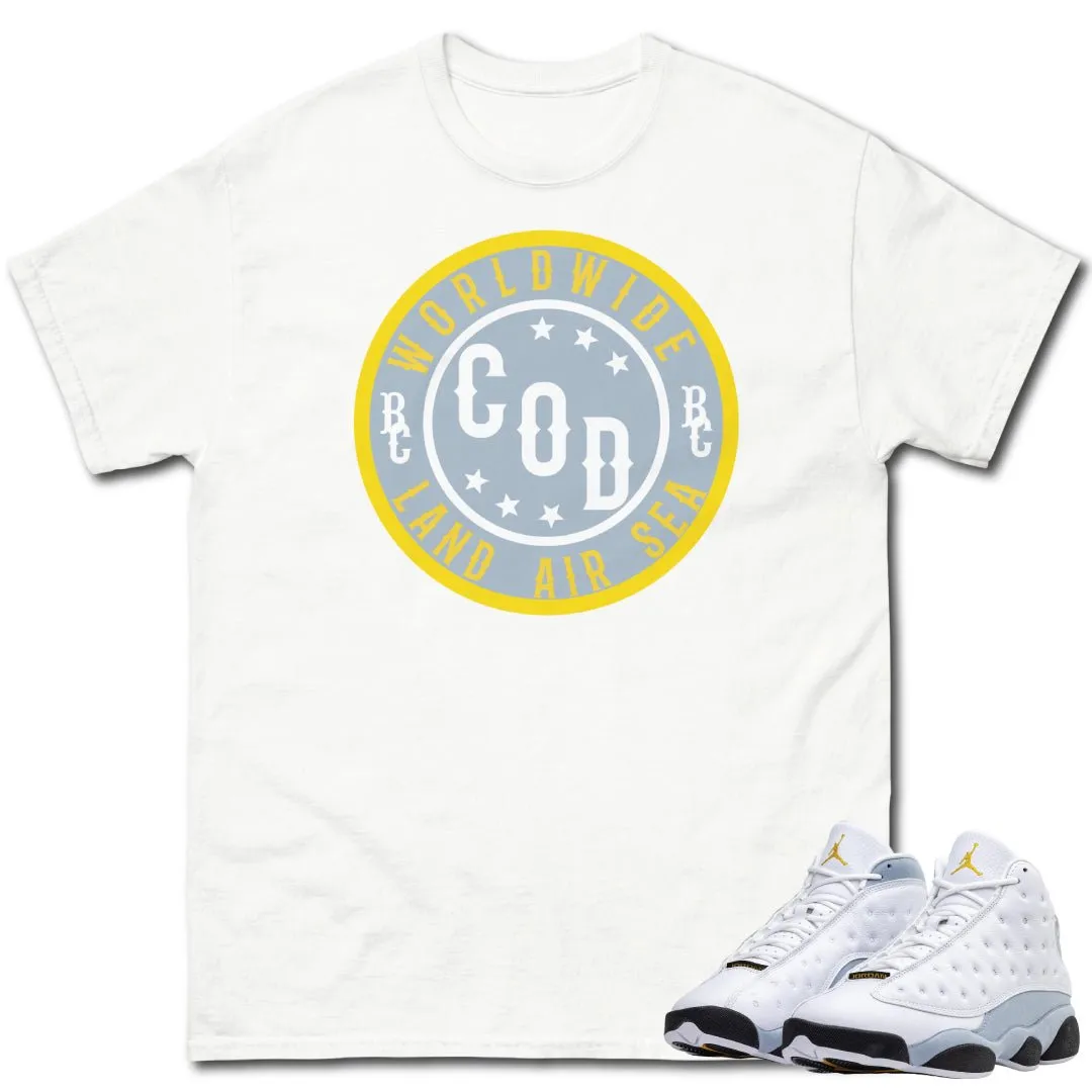 Retro 13 Blue Grey COD Shirt