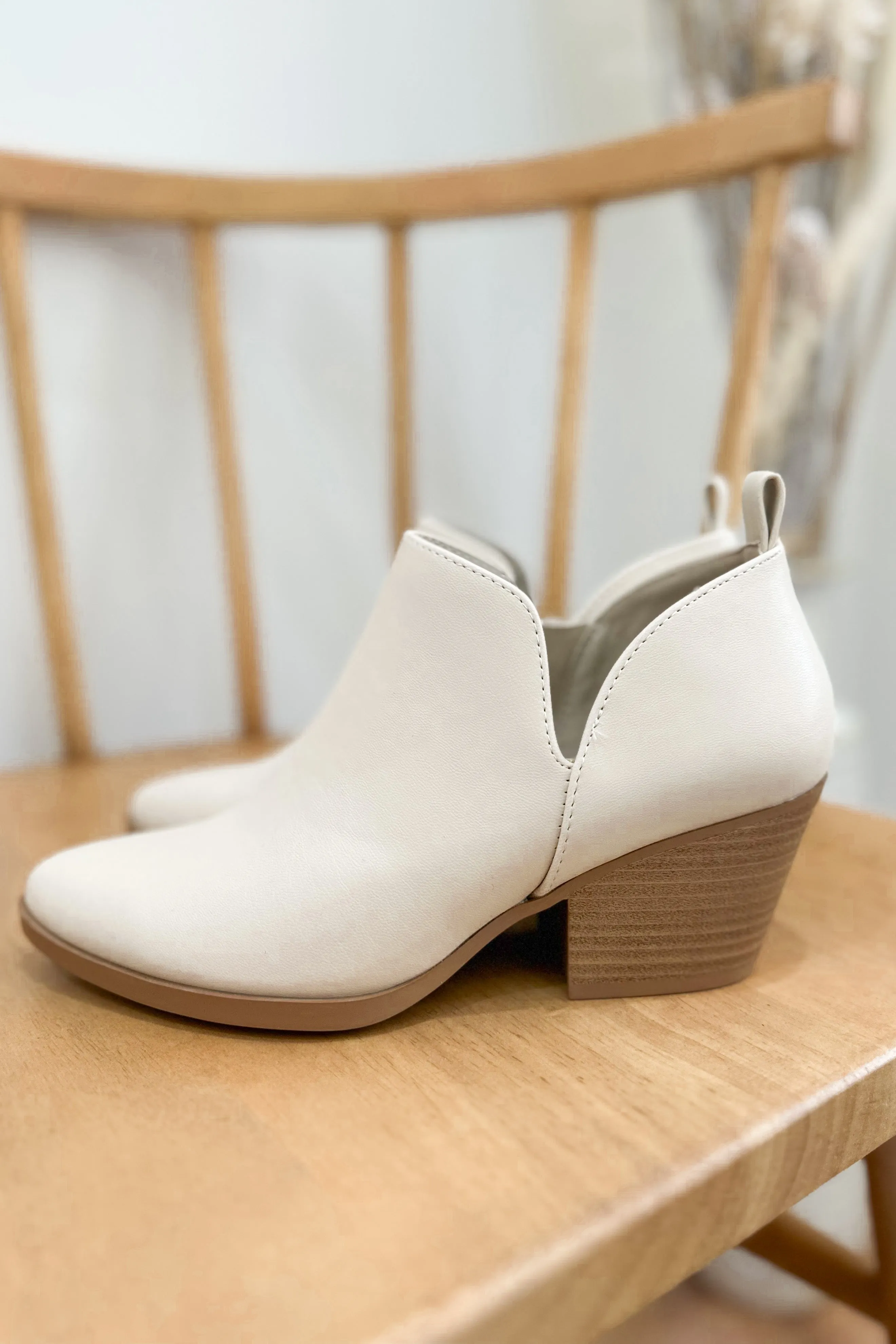 Sectory Bone Ankle Dress Bootie *FINAL SALE*