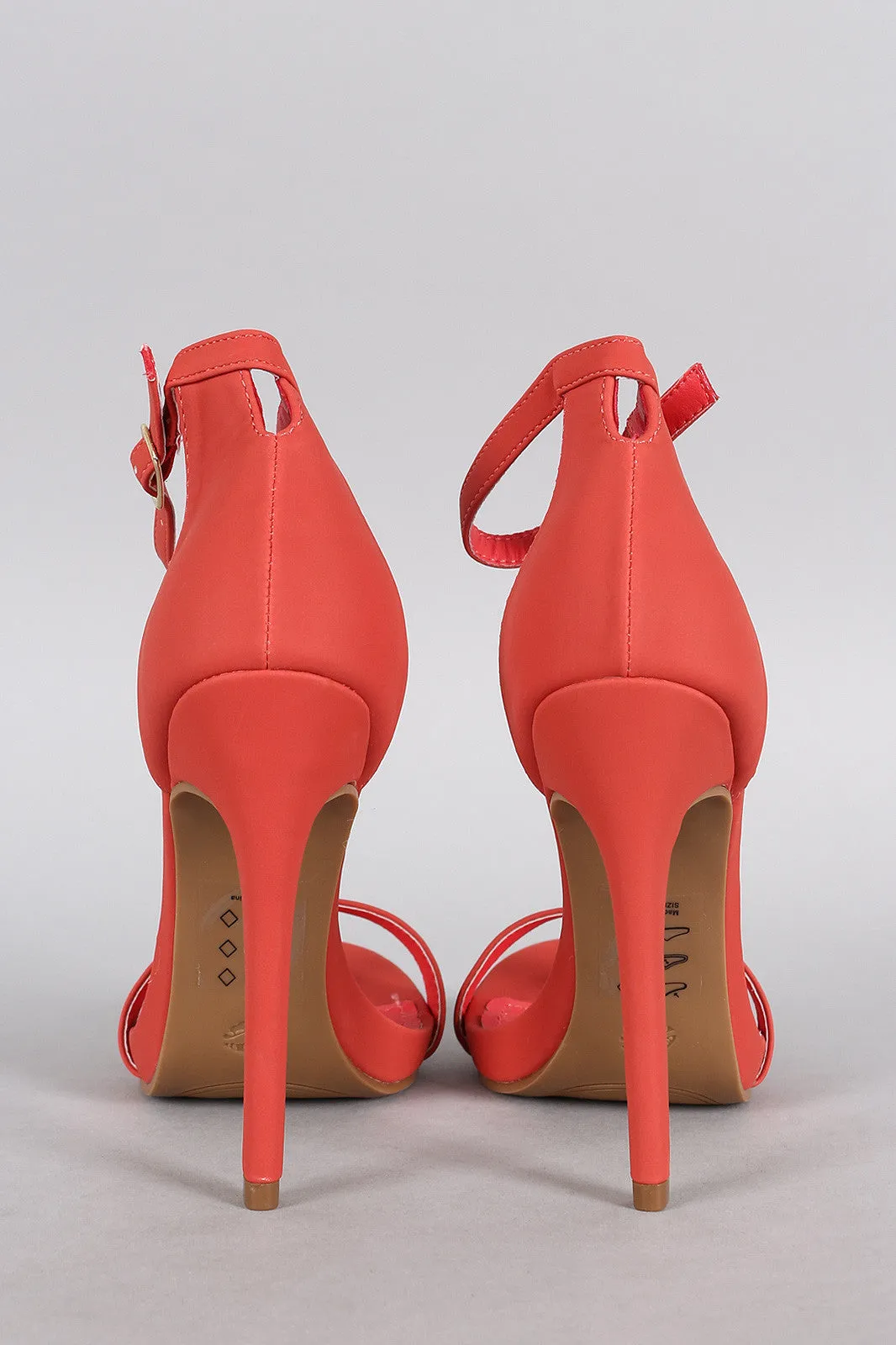 Shoe Republic LA Darling Open Toe Heel