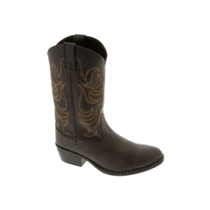 Smoky Mountain Kid's Monterey Brown/Black Youth Western Boots