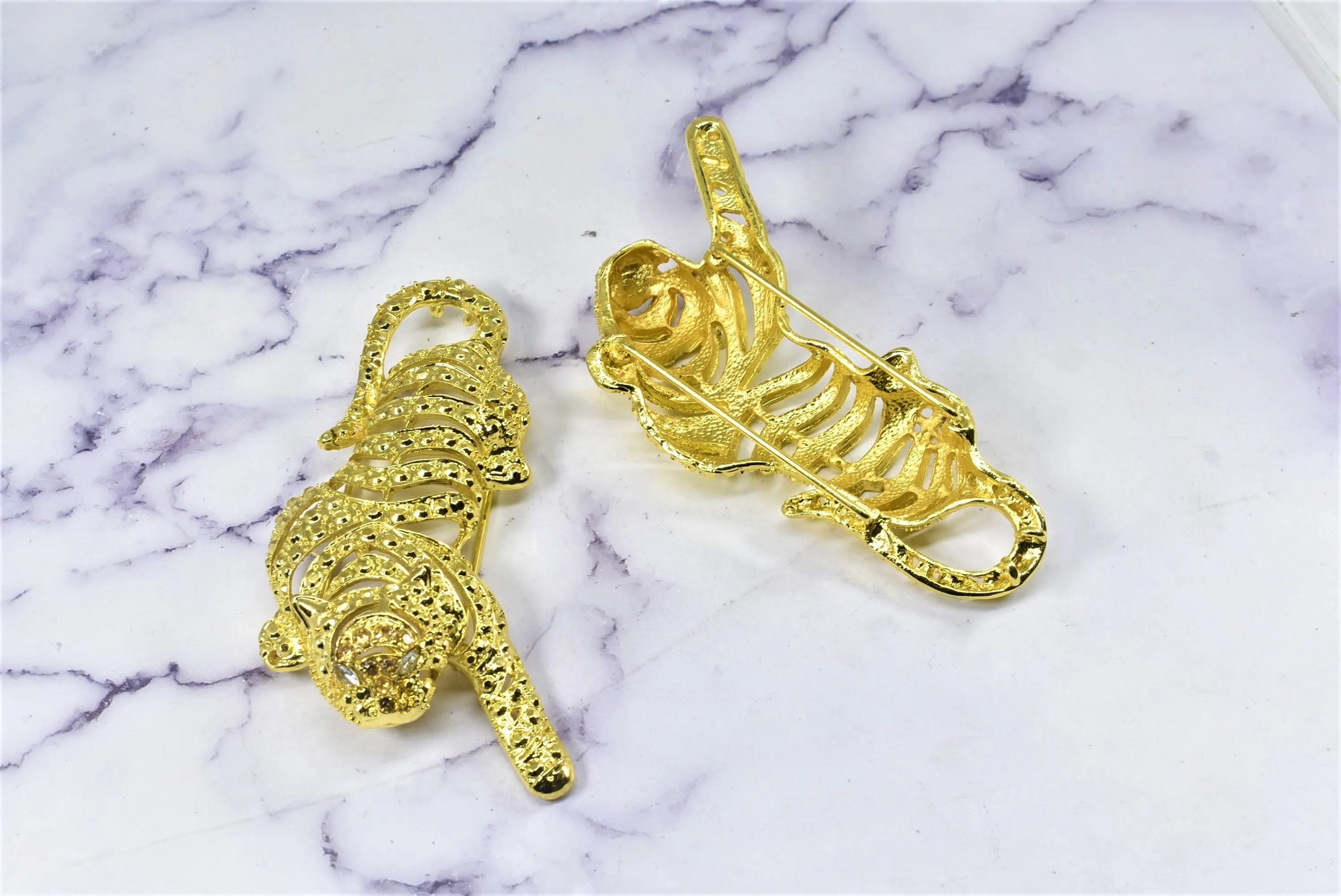 Swim Suit Buckle | Handbag Buckle Connector | Backpack Buckle | Golden Tiger Buckle Connector