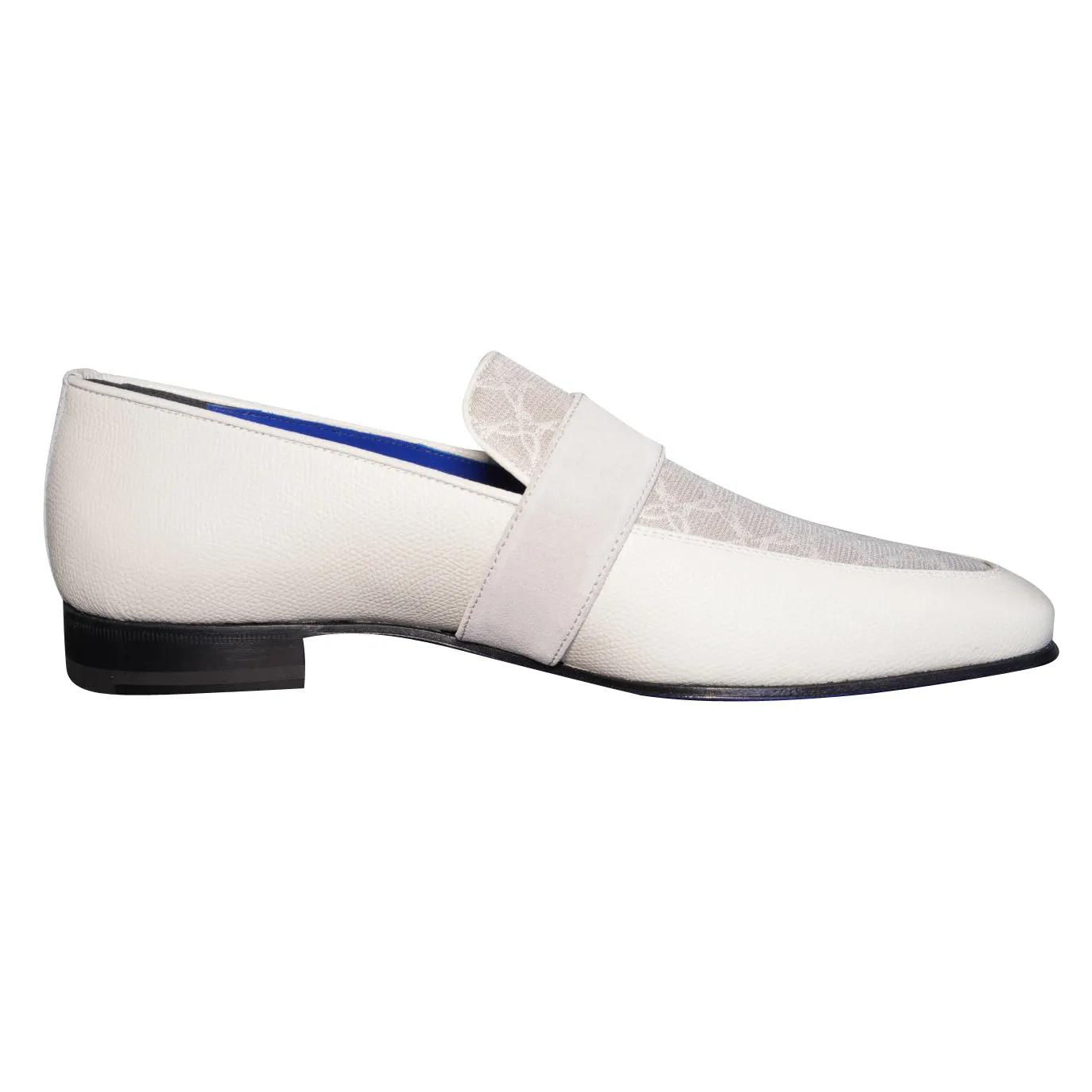 Tortora Logo Monk Strap Loafer With Silver Buckle