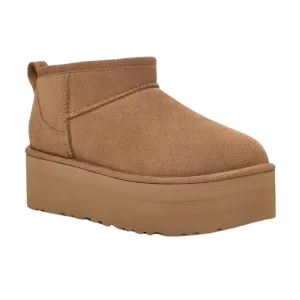 UGG Women's Classic Ultra Mini Platform Chestnut