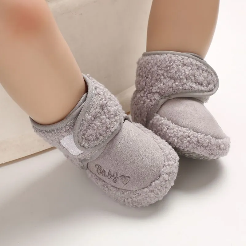 Winter Warm Soft Sole Cotton Cute Kids Shoes