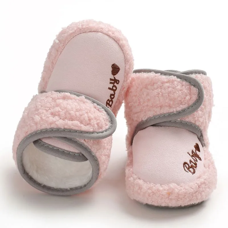 Winter Warm Soft Sole Cotton Cute Kids Shoes