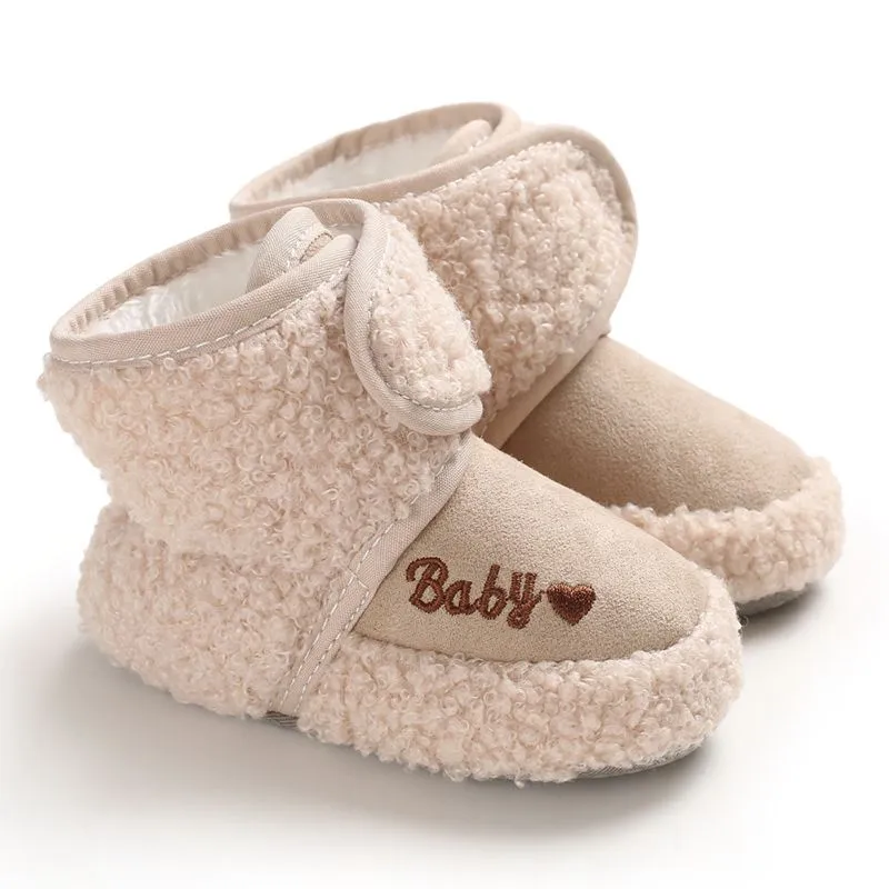 Winter Warm Soft Sole Cotton Cute Kids Shoes